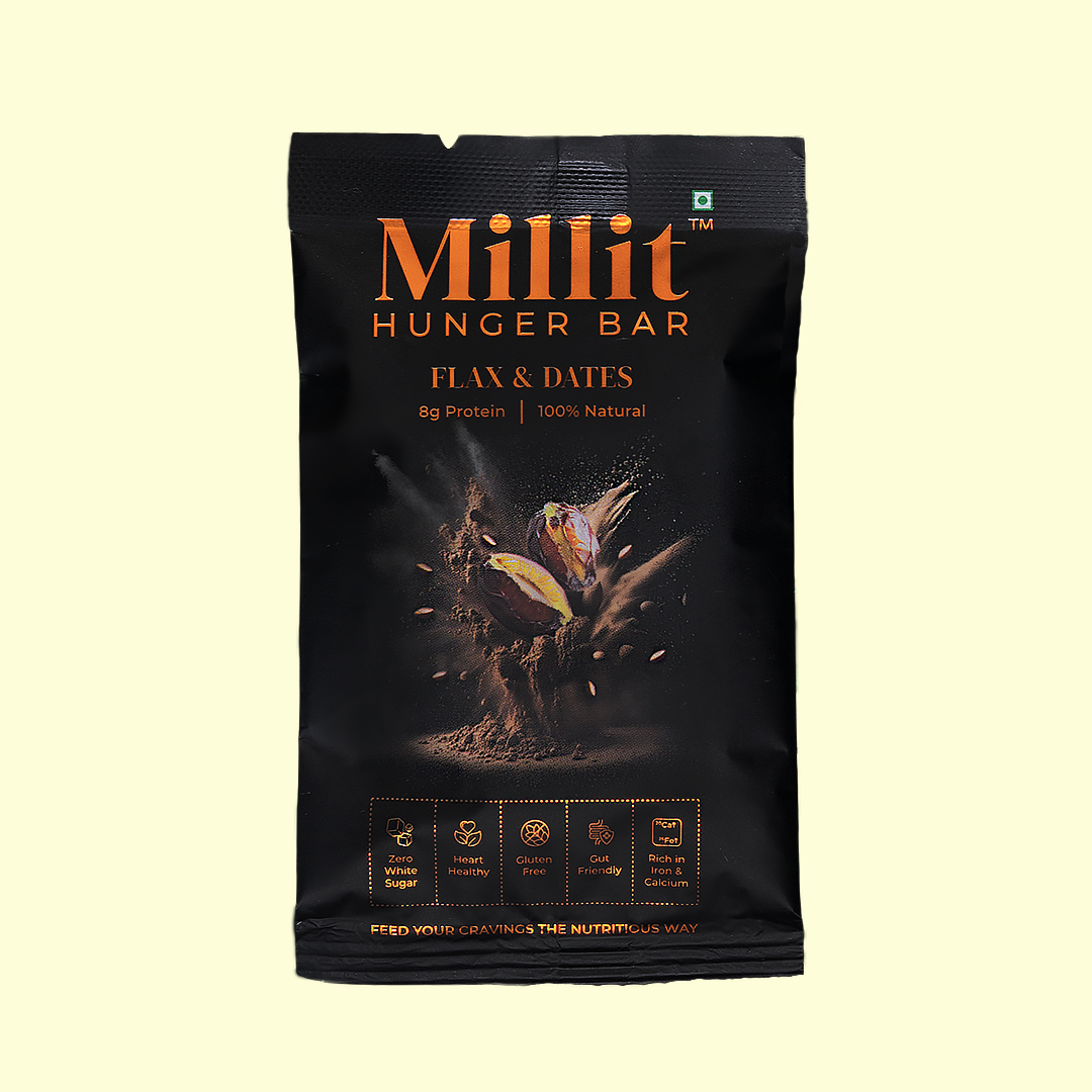 Flax & Dates - Millit Hunger Bar