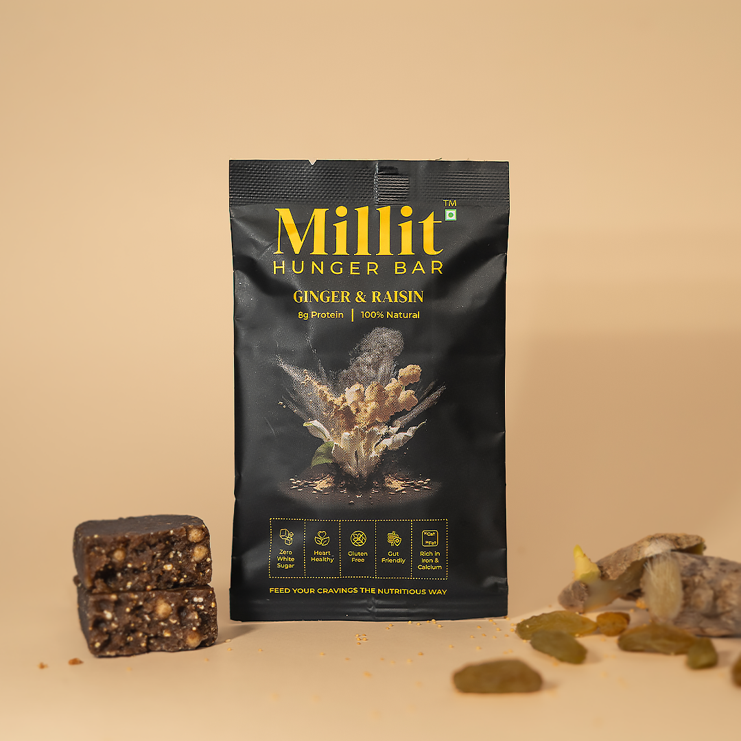 Ginger & Raisin - Millit Hunger Bar
