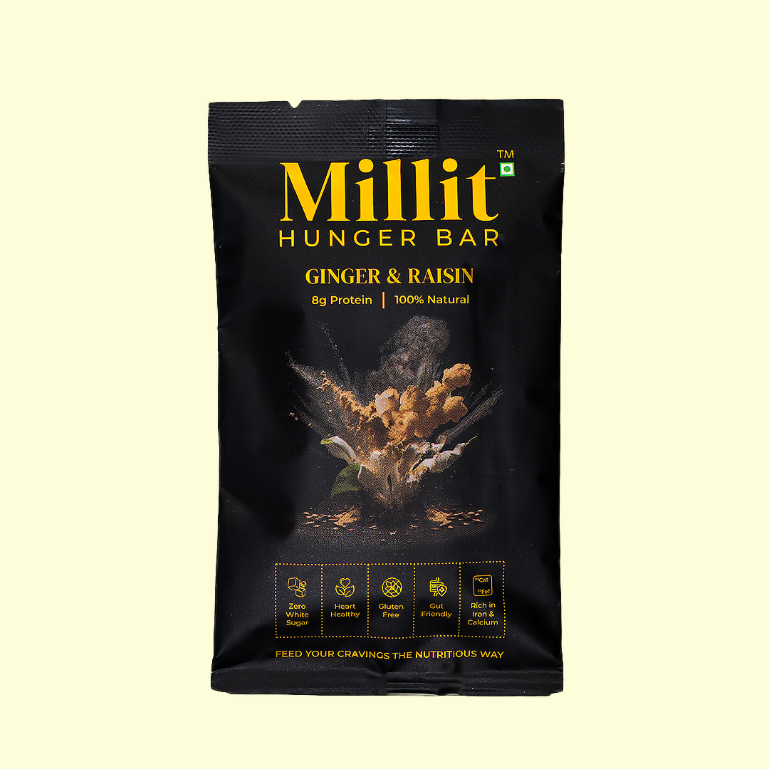 Ginger & Raisin - Millit Hunger Bar