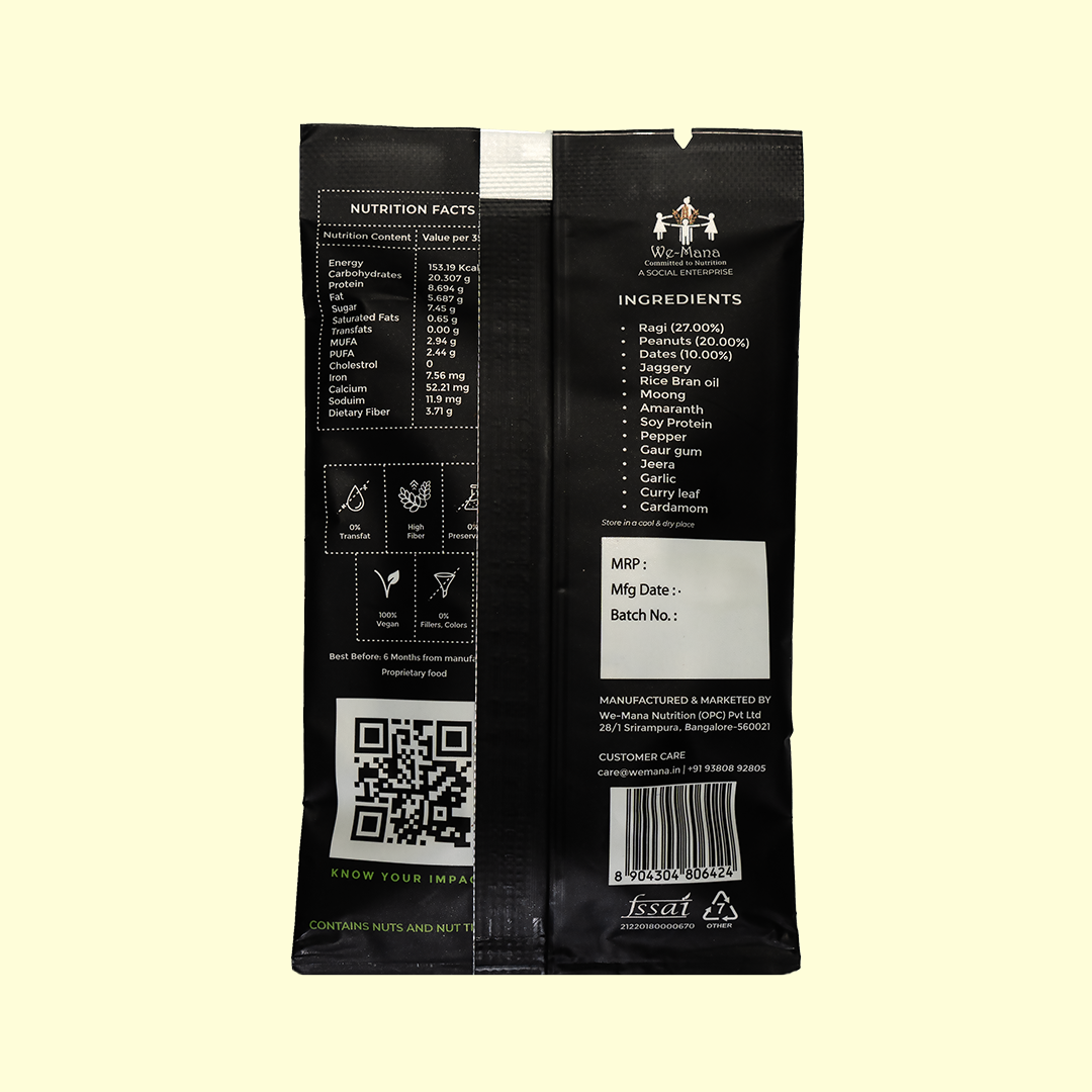 Pepper & Curry Leaf - Millit Hunger Bar