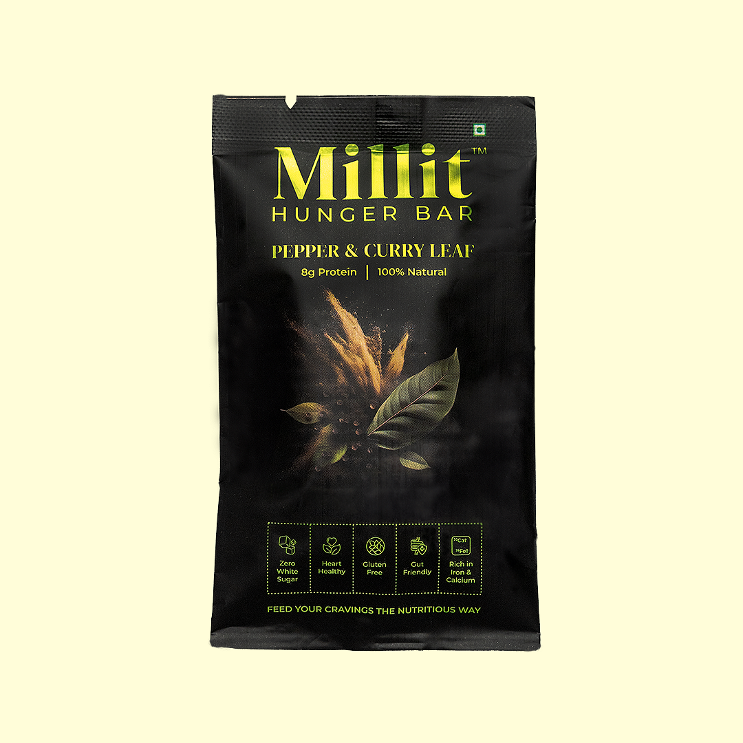 Pepper & Curry Leaf - Millit Hunger Bar