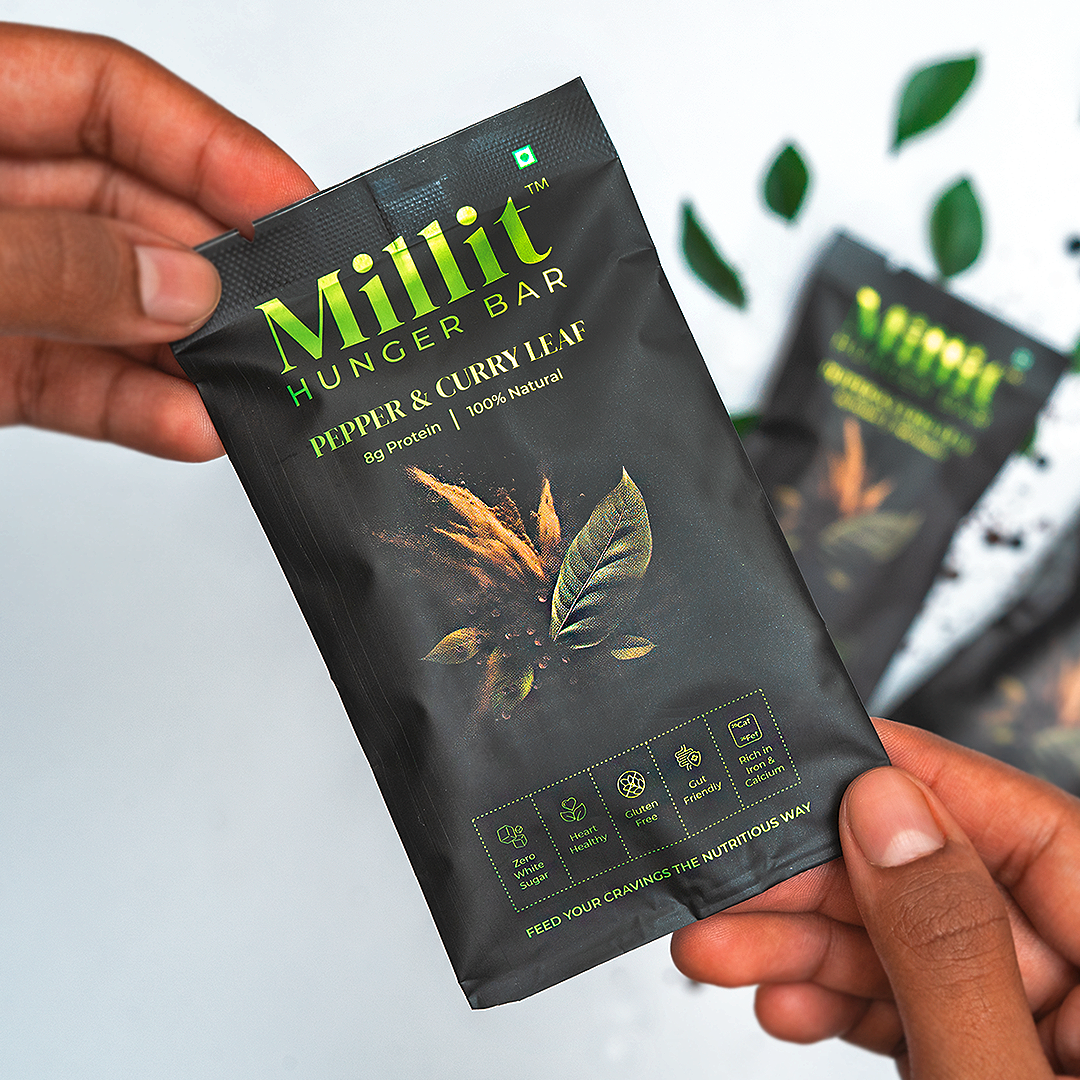 Pepper & Curry Leaf - Millit Hunger Bar