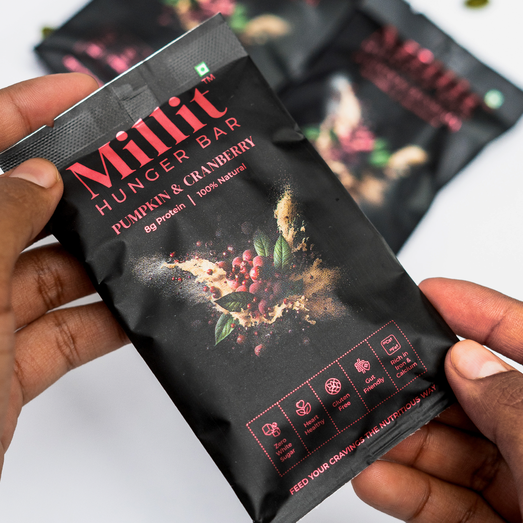 Pumpkin & Cranberry - Millit Hunger Bar