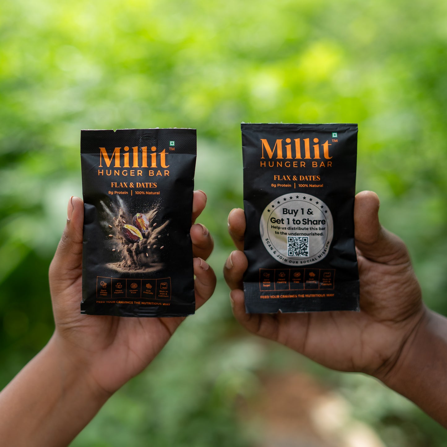 Flax & Dates - Millit Hunger Bar